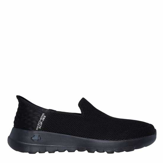 Skechers Go Walk Joy Vela Slip On Runners Womens Черно 