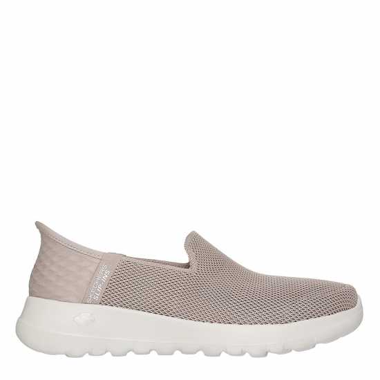Skechers Go Walk Joy Vela Slip On Runners Womens Тоуп Skechers Go Walk Joy Vela Slip On Runners Womens Тоуп