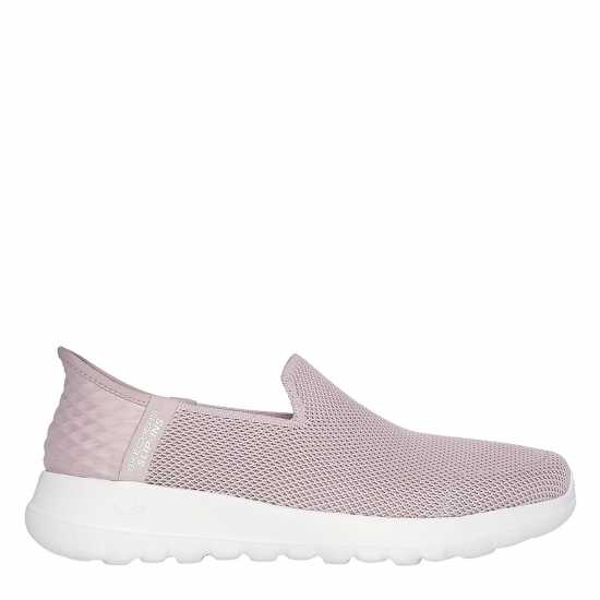 Skechers Go Walk Joy Vela Slip On Runners Womens Розово Skechers Go Walk Joy Vela Slip On Runners Womens Розово