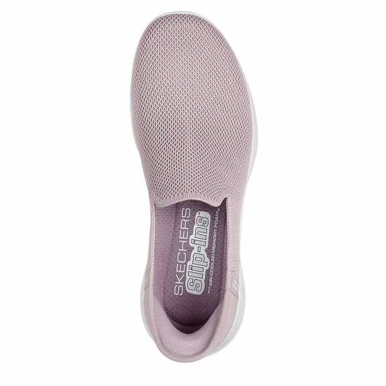 Skechers Go Walk Joy Vela Slip On Runners Womens Розово Skechers Go Walk Joy Vela Slip On Runners Womens Розово