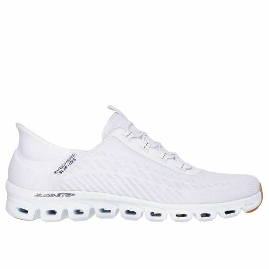 Skechers Мъжки Маратонки Slip In Glide Step Tranq Womens Trainers Бяло/Гума Дамски маратонки