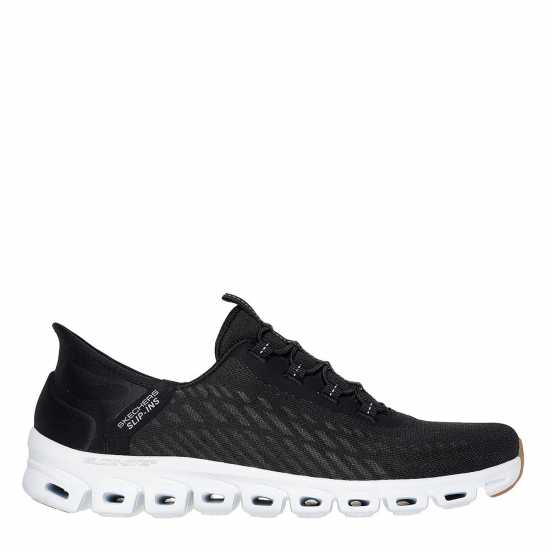 Skechers Мъжки Маратонки Slip In Glide Step Tranq Womens Trainers Черно/Бяло/Гума Дамски маратонки
