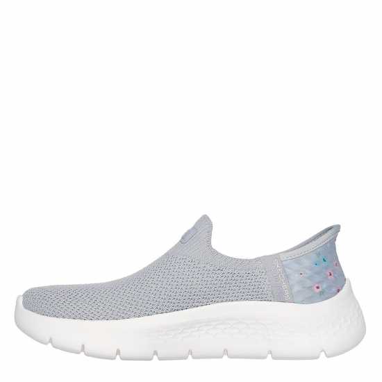 Skechers Go Walk Flex - Sunset Rose Slip On Runners Womens Гр Текс/Лв Тр Дамски маратонки