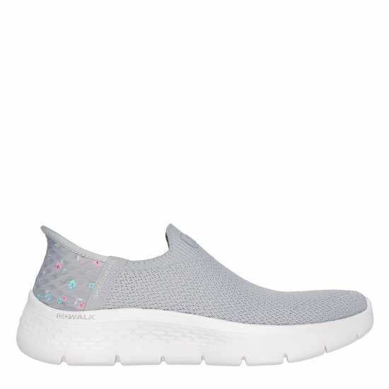 Skechers Go Walk Flex - Sunset Rose Slip On Runners Womens Гр Текс/Лв Тр Дамски маратонки
