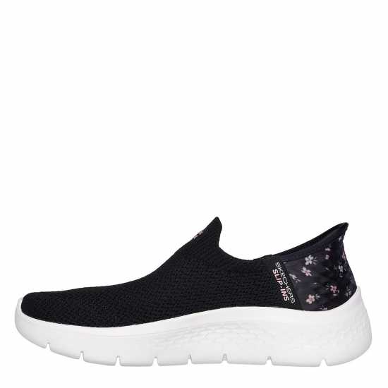 Дамски маратонки Skechers Go Walk Flex - Sunset Rose Slip On Runners Womens Черно/Розов цветен Skechers Go Walk Flex - Sunset Rose Slip On Runners Womens Черно/Розов цветен Дамски маратонки