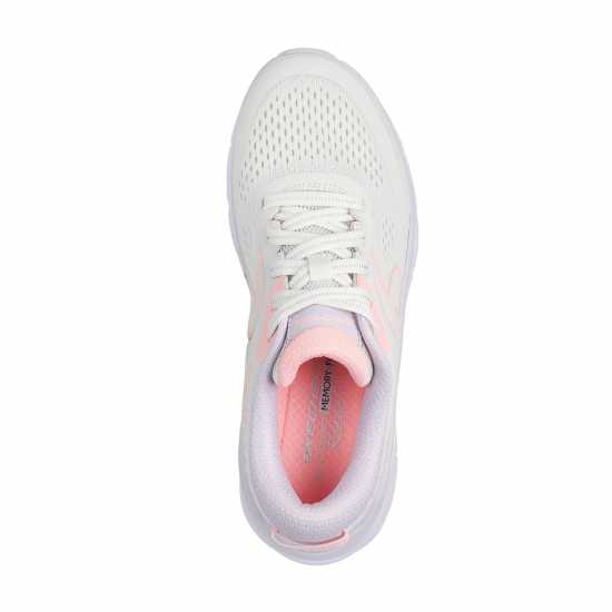 Дамски маратонки Skechers D'Lux Walker 2.0 Active Pace Runners Womens Бяло М/Си/Розово Skechers D'Lux Walker 2.0 Active Pace Runners Womens Бяло М/Си/Розово Дамски маратонки