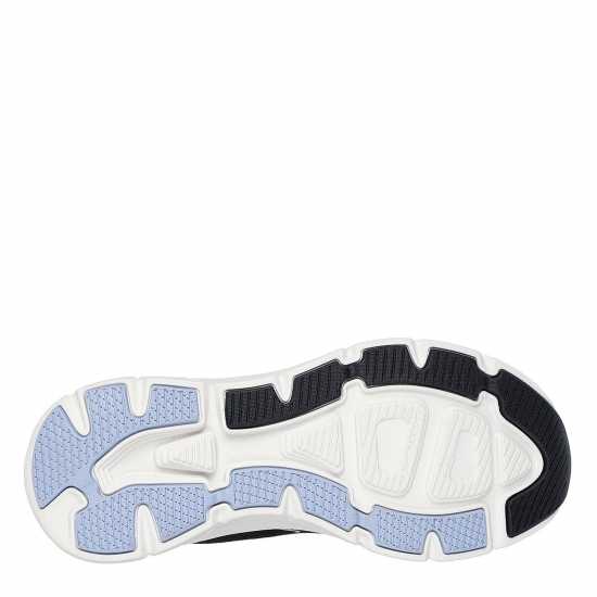 Skechers D'Lux Walker 2.0 Active Pace Runners Womens Черен М/Син/Лв Тр Дамски маратонки