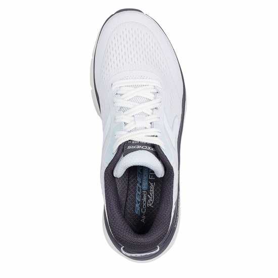 Skechers D'Lux Walker 2.0 Active Pace Runners Womens Бял М/Син/Мулти Дамски маратонки