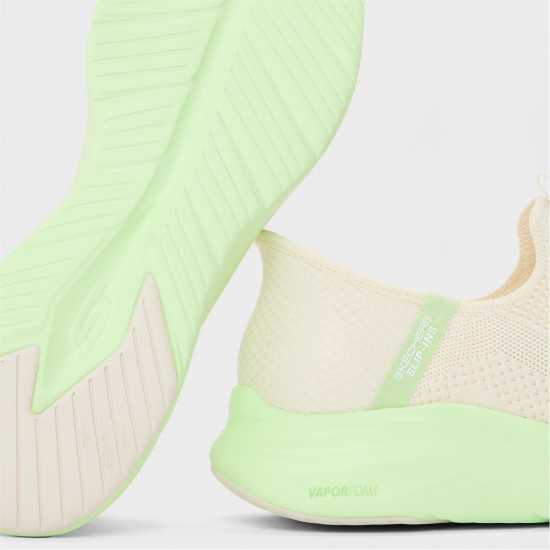 Skechers Vapor Slip On Runners Естествен плетиво/Лм Skechers Vapor Slip On Runners Естествен плетиво/Лм