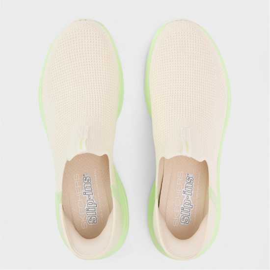 Skechers Vapor Slip On Runners Естествен плетиво/Лм Skechers Vapor Slip On Runners Естествен плетиво/Лм