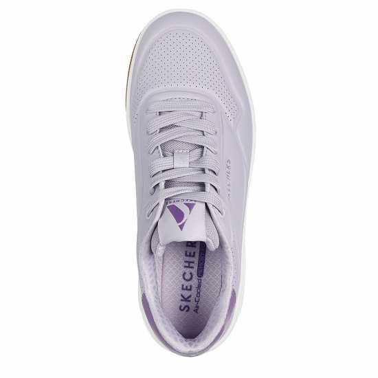 Дамски маратонки Skechers Маратонки Uno Court Trainers Womens Лв Длтх/Ппл Тр Skechers Маратонки Uno Court Trainers Womens Лв Длтх/Ппл Тр Дамски маратонки