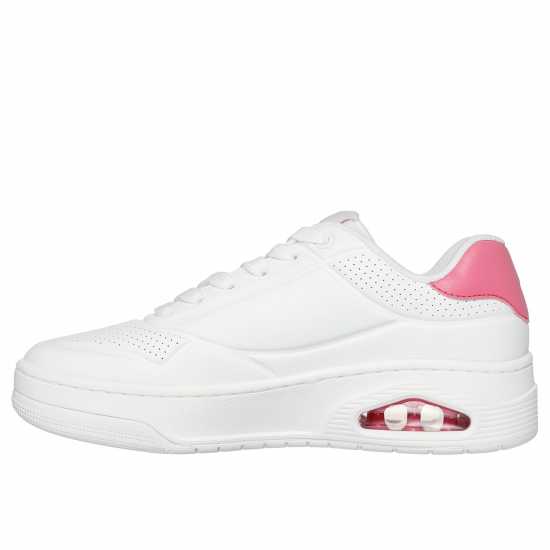 Дамски маратонки Skechers Маратонки Uno Court Trainers Womens Бяло и Розово Длтх Skechers Маратонки Uno Court Trainers Womens Бяло и Розово Длтх Дамски маратонки