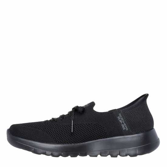 Дамски маратонки Skechers Мъжки Маратонки Slipin Womens Trainers Черен текстил/тр Skechers Мъжки Маратонки Slipin Womens Trainers Черен текстил/тр Дамски маратонки
