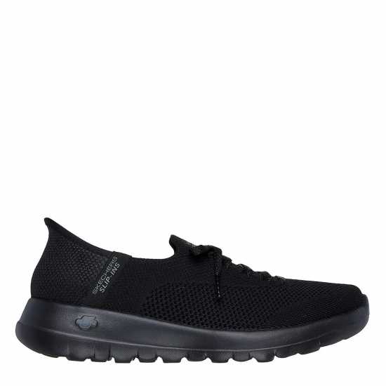 Дамски маратонки Skechers Мъжки Маратонки Slipin Womens Trainers Черен текстил/тр Skechers Мъжки Маратонки Slipin Womens Trainers Черен текстил/тр Дамски маратонки