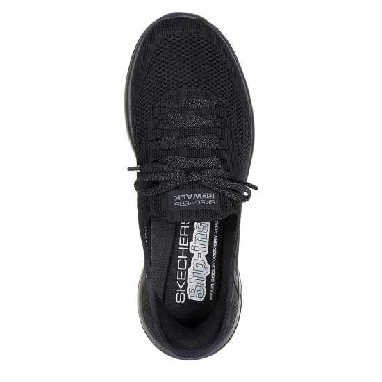 Дамски маратонки Skechers Мъжки Маратонки Slipin Womens Trainers Черен текстил/тр Skechers Мъжки Маратонки Slipin Womens Trainers Черен текстил/тр Дамски маратонки