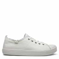 Skechers Canvas Lace Ld99 OffWhite Canvas Дамски платненки и гуменки