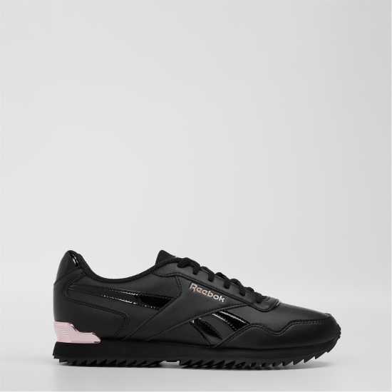 Reebok Дамски Маратонки Royal Glide Ripple Clip Ladies Trainers Triple Black Reebok Дамски Маратонки Royal Glide Ripple Clip Ladies Trainers Triple Black
