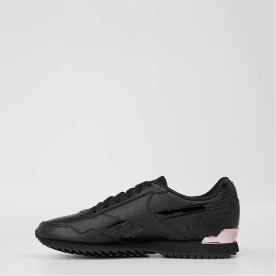 Reebok Дамски Маратонки Royal Glide Ripple Clip Ladies Trainers Triple Black Reebok Дамски Маратонки Royal Glide Ripple Clip Ladies Trainers Triple Black