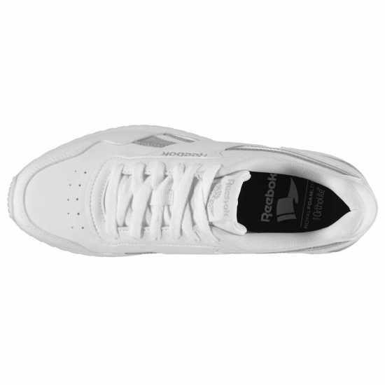 Дамски маратонки Reebok Дамски Маратонки Royal Glide Ripple Clip Ladies Trainers Бяло/сребро Reebok Дамски Маратонки Royal Glide Ripple Clip Ladies Trainers Бяло/сребро Дамски маратонки