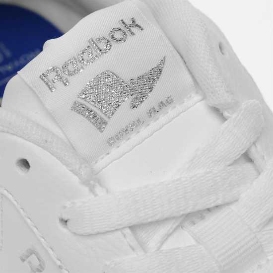 Дамски маратонки Reebok Дамски Маратонки Royal Glide Ripple Clip Ladies Trainers Бяло/сребро Reebok Дамски Маратонки Royal Glide Ripple Clip Ladies Trainers Бяло/сребро Дамски маратонки