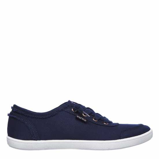 Skechers Bobs B Cute Canvas Trainers Womens Skechers Bobs B Cute Canvas Trainers Womens