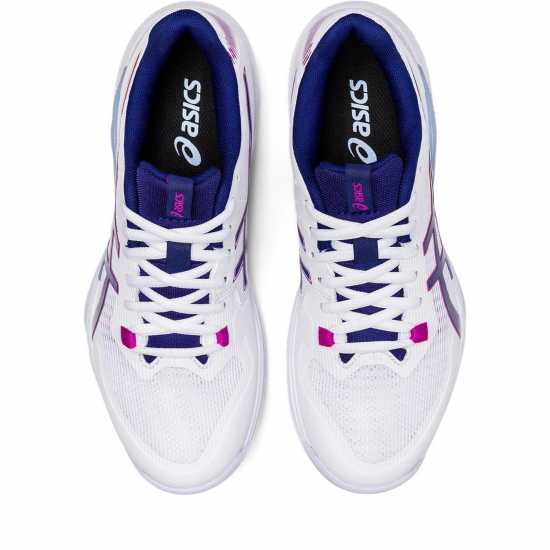 Gel Tactic Multi Court Women's Trainers White/Dive Blue Дамски маратонки