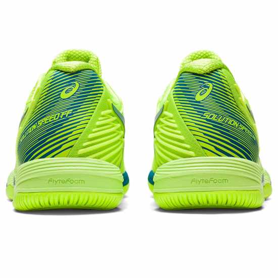 Asics Мъжки Маратонки За Тенис Solution Speed Ff 2 Womens Tennis Shoes Green/Blue Дамски маратонки