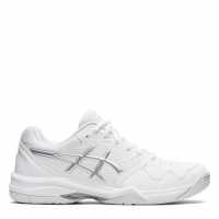 Asics Дамски Тенис Маратонки Gel Dedicate 7 Tennis Shoes Ladies White/Silver Дамски маратонки