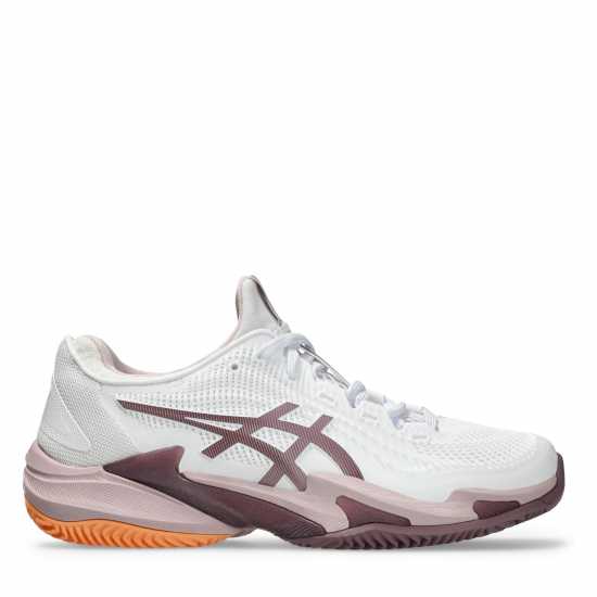 Asics Court Ff 3 Clay Tennis Shoes Womens Бяло/Розово Дамски маратонки