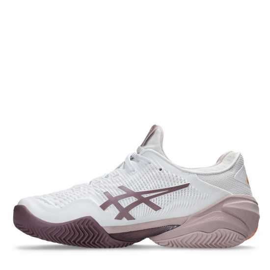 Asics Court Ff 3 Clay Tennis Shoes Womens Бяло/Розово Дамски маратонки
