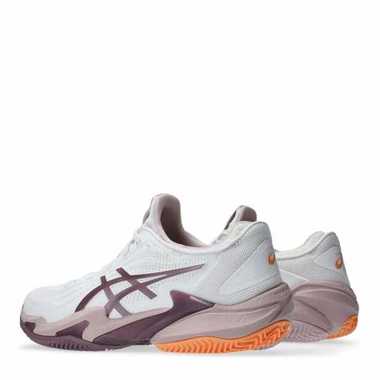 Asics Court Ff 3 Clay Tennis Shoes Womens Бяло/Розово Дамски маратонки