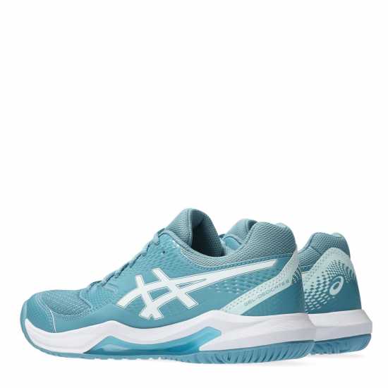 Asics Gel-Dedicate 8 Tennis Shoes Womens Бяло/сребро Дамски маратонки