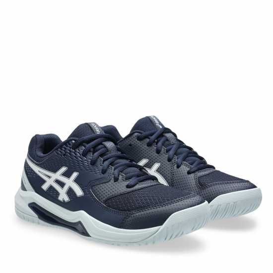 Asics Gel-Dedicate 8 Tennis Shoes Womens Midnight/Wht 