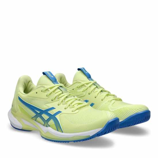 Asics Solution Speed Ff 3 Tennis Shoes Womens Жълто/Синьо Дамски маратонки