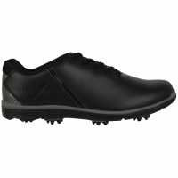 Slazenger Мъжки Обувки За Голф V100 Mens Golf Shoes Black Голф обувки за мъже