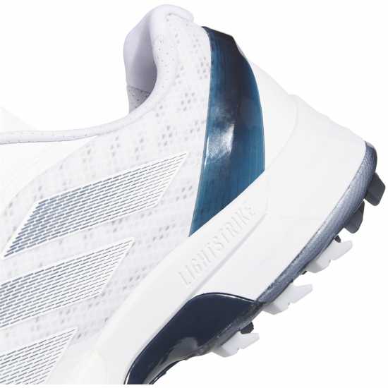 Adidas Мъжки Обувки За Голф Adizero Zg Golf Shoes Mens Бяло/Морско синьо Голф обувки за мъже