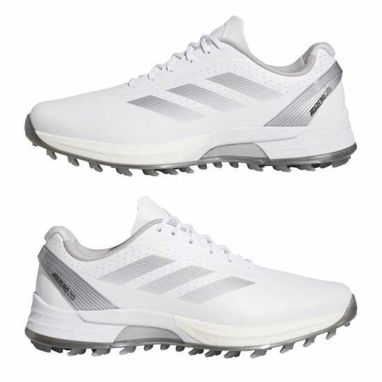 Adidas Мъжки Обувки За Голф Adizero Zg Golf Shoes Mens Бял/Сребърен/Метал Голф обувки за мъже