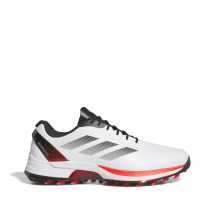 Adidas Мъжки Обувки За Голф Adizero Zg Golf Shoes Mens Бяло/Червено/Черно Голф обувки за мъже
