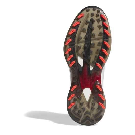 Adidas Мъжки Обувки За Голф Adizero Zg Golf Shoes Mens Бяло/Червено/Черно Голф обувки за мъже