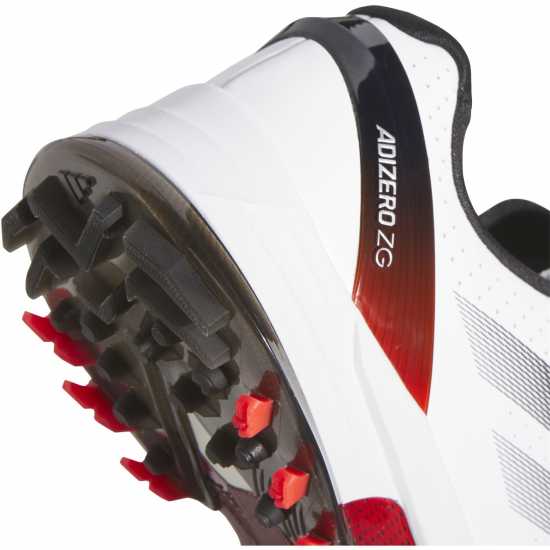 Adidas Мъжки Обувки За Голф Adizero Zg Golf Shoes Mens Бяло/Червено/Черно Голф обувки за мъже