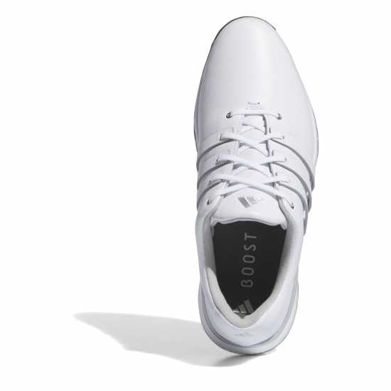 Adidas Мъжки Обувки За Голф Tour360 24 Wide Golf Shoes Mens Бяло/сребро Голф обувки за мъже