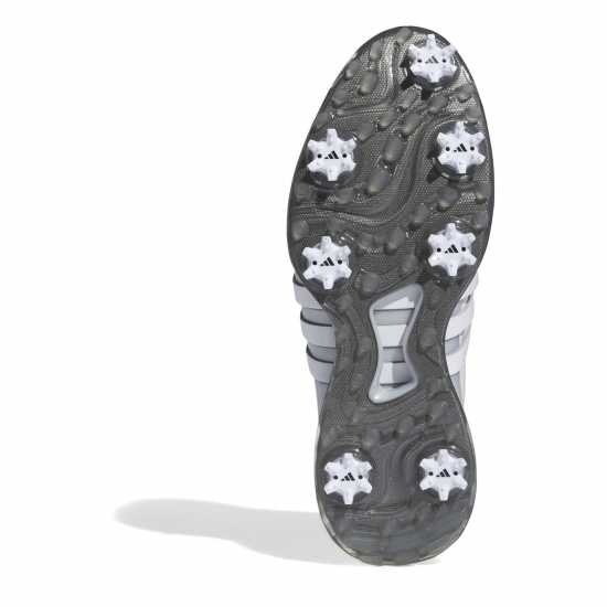 Adidas Мъжки Обувки За Голф Tour360 24 Wide Golf Shoes Mens Бяло/сребро Голф обувки за мъже