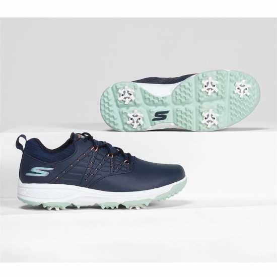 Skechers Дамски Обувки За Голф Go Golf Pro 2 Ladies Golf Shoes Navy Голф пълна разпродажба