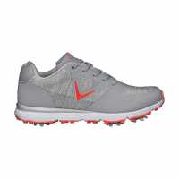 Callaway Vista Golf Shoes Ladies Grey/Orange Дамски обувки за голф