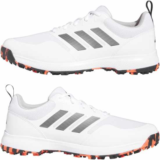 Adidas Tech Response Spikeless Golf Shoes White Голф пълна разпродажба