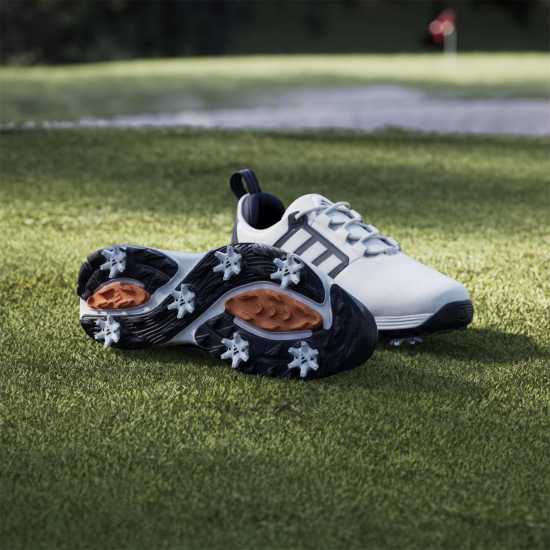 Adidas Men's Spiked Golf Shoes Ftwrwhite/Navy Adidas Men's Spiked Golf Shoes Ftwrwhite/Navy