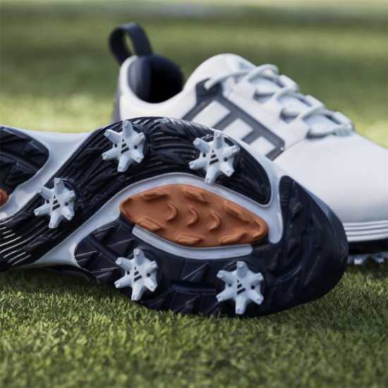 Adidas Men's Spiked Golf Shoes Ftwrwhite/Navy Adidas Men's Spiked Golf Shoes Ftwrwhite/Navy