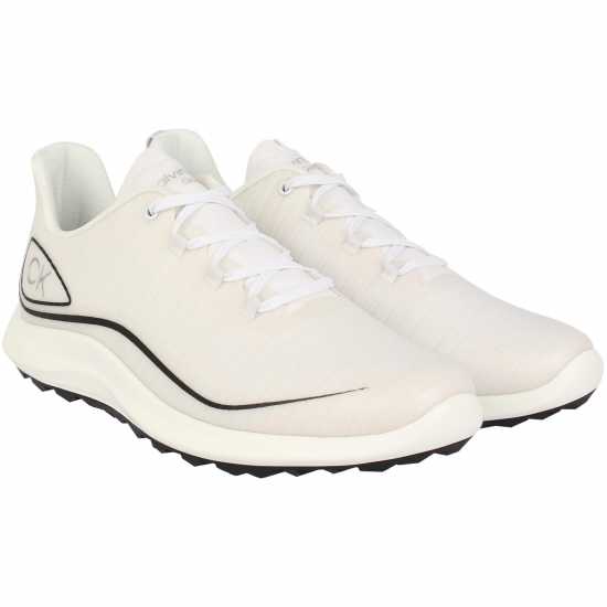 Мъжки Обувки За Голф Calvin Klein Golf Brooklyn Mens Golf Shoes White Голф пълна разпродажба