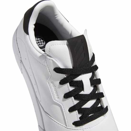 Adidas Мъжки Обувки За Голф Adicross Retro Green Spikeless Golf Shoes Mens White/ Black - Голф пълна разпродажба