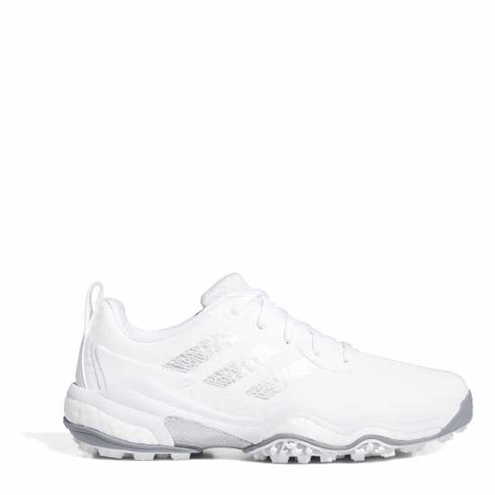 Adidas Мъжки Обувки За Голф Codechaos 25 Spikeless Golf Shoes Mens Бяло/сребро Голф обувки за мъже